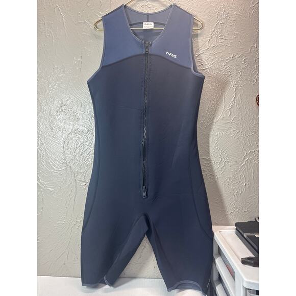 NRS Mens 2.0 John Shorty Wetsuit 2 mm Stretch Neoprene Wet Suit Scuba Size XXL - Picture 1 of 6